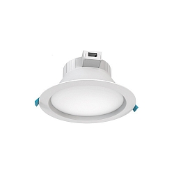Lumière encastrée FILA DF Ø 25CM CCT Switch, commutable, multipower, avec diffuseur IP54, blanche 14