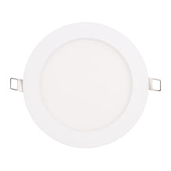 Downlight encastrable LED PANEL FLAT 145 R SCCT MP rond, CCT Switch, commutable, multipower IP44, blanche 