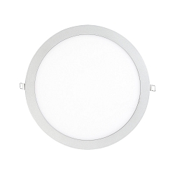 Downlight encastrable LED PANEL FLAT 300 R 830 350MA PRISM rond, UGR < 19, bloc d'alimentation exclusif IP20, mat