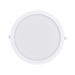 Downlight encastrable LED PANEL FLAT 300 R SCCT 350MA PRISM rond, CCT Switch, UGR < 19, bloc d'alimentation exclusif IP20