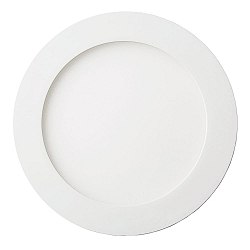 recessed downlight LED PANEL FLAT 130 R DTW 350MA OPAL round, Dim-To-Warm, excl. LED driver IP20, white dimmable