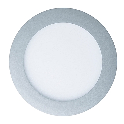 Downlight encastrable LED PANEL FLAT 130 R DTW 350MA OPAL rond, Dim-To-Warm, bloc d'alimentation exclusif IP20, mat