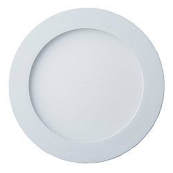 Downlight encastrable LED PANEL FLAT 300 R DTW 350MA OPAL rond, Dim-To-Warm, bloc d'alimentation exclusif IP20, blanche gradable