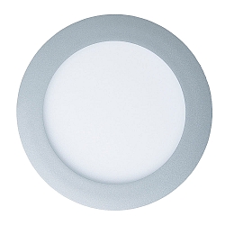 Downlight encastrable LED PANEL FLAT 300 R DTW 350MA OPAL rond, Dim-To-Warm, bloc d'alimentation exclusif IP20, mat