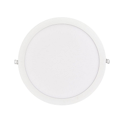recessed downlight LED PANEL FLAT 300 R 840 350MA OPAL standard, round, excl. LED driver IP20, white dimmable