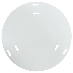 Montage au plafond LED PANEL R � 600MM / � 780MM rond, m�canique, blanche