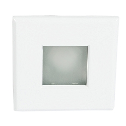 Recessed outdoor luminaire WT 50 Q, IP65 on front, � 8.6cm, GX5.3 max. 50W, matt white
