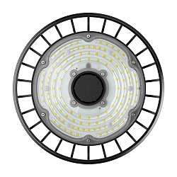 Projecteurs de hall F260 SI rond LED IP65, noir 