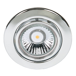 Recessed spot DOWNLIGHT C 3830, Ø 8.8cm, swiveling, chrome