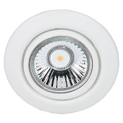 Recessed spot DOWNLIGHT C 3830, Ø 8.8cm, swiveling, matt white
