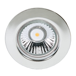Recessed spot DOWNLIGHT C 1830, Ø 8cm, fixed optics, chrome
