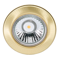 Recessed spot DOWNLIGHT C 1830, Ø 8cm, fixed optics, brushed brass