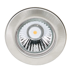 Recessed spot DOWNLIGHT C 1830, Ø 8cm, fixed optics, stainless steel
