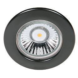 Recessed spot DOWNLIGHT C 1830, Ø 8cm, fixed optics, black