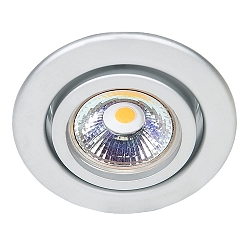 Recessed spot DOWNLIGHT C 3840, � 7cm, swiveling, matt chrome