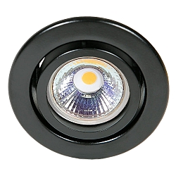 Recessed spot DOWNLIGHT C 3840, Ø 7cm, swiveling, black
