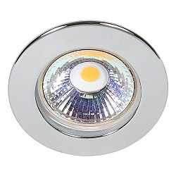 Recessed spot DOWNLIGHT C 3860, Ø 5.5cm, fixed optics, chrome