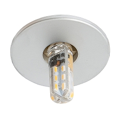 Plafonnier encastré C 392 G4 IP20, chromé mat gradable