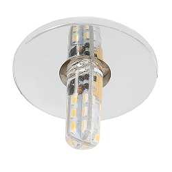 Plafonnier encastré C 392 G4 IP20, chrome gradable