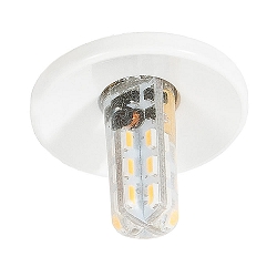 Plafonnier encastr� C 411 G4 IP20, blanche gradable