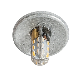 Plafonnier encastr� C 411 G4 IP20, titane gradable