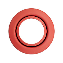 Plafonnier encastr� D 3830 ORIENTAL STRAWBERRY RED pivotant, sans monture IP20, rouge gradable