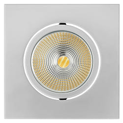 Downlight 5068Q ECO FLAT SCCT 38° DIM C angulaire, pivotant, CCT Switch IP40, chromé mat gradable