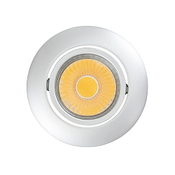 Downlight A 5068 T FLAT plat, pivotant IP20, chromé mat gradable