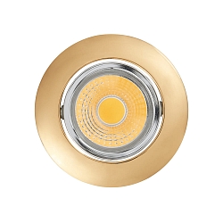 Downlight A 5068 T FLAT IP40, or, satiné gradable
