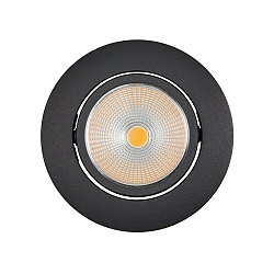 Downlight 5068 ECO FLAT TUN rond IP40, noir mat 