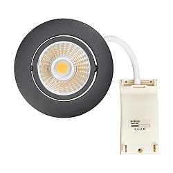 Downlight 5068 ECO DOB rond IP40, chrome gradable