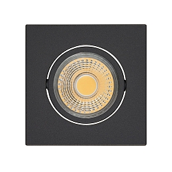 Downlight A 5068Q T FLAT BIO dimmable IP40, d�gager, noir mat gradable