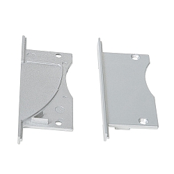Embout LED SMD lot de 2, argent