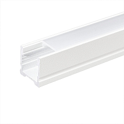 Profil en U 4OP, blanc mat