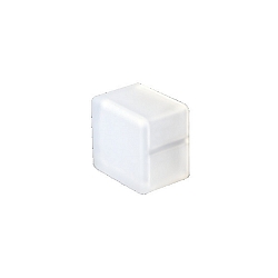 Embout LED NEON SMD 1516 RGB mécanique, lot de 10, laiteux, transparent