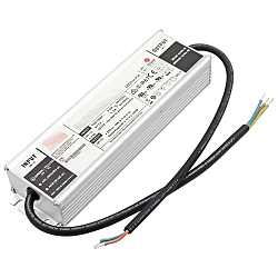 Unit� d�alimentation Led EL-240-24V IP67 avec c�ble ouvert, constante de tension, commutable, argent