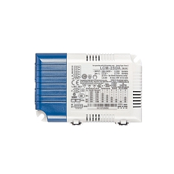 Bloc d'alimentation EL-25 UNI 350-1050 contr�lable par DALI, direct / indirect, bleu, blanche