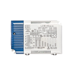 Bloc d'alimentation EL-40 UNI 350-1050 (1-10V) dimmable, bleu, blanche