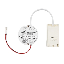 Unit� d�alimentation Led EL-8R-350 NON-DIM MP rond, courant constant, multipower, on/off, blanche