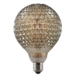 Ampoules décoratives à filament AVRA DENT E27 2W 130lm 2200K 360° CRI 80 , couleurs fumée 