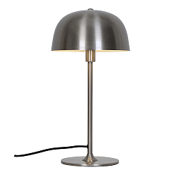 Lampe de table CERA E14 IP20, acier brossé 
