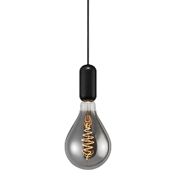 Luminaire � suspension NOTTI E27 IP20, mat, Mocca, noir  