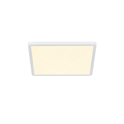 LED Ceiling luminaire OJA SQUARE 29, 14,5W, 3000/4000K, 1600lm, IP20, ring white
