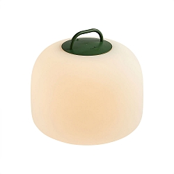 Lampe rechargeable KETTLE TO-GO 36 IP65, vert, mat, blanche gradable