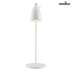 Lampe de table NEXUS 2.0 GU10 IP20 blanche, blanc mat