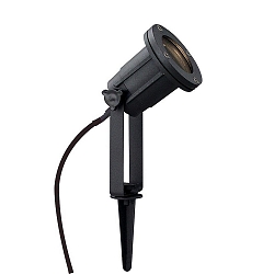 Lampe � piquet de terre SPOTLIGHT GU10 IP54, d�gager, noir  
