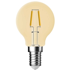 Lampe globe CLASSIC DECO E14 4,8W 400lm 2500K CRI 80 gradable, or gradable