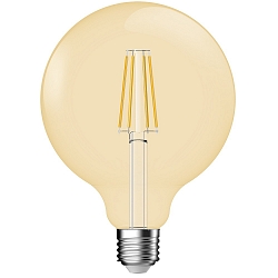 Globe de filament d'ampoule CLASSIC DECO E27 5,4W 400lm 2500K CRI 80 gradable, or gradable