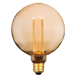 Globe de filament d'ampoule RETRO DECO E27 3,5W 120lm 1800K gradable, or gradable