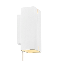 Luminaire mural CURTIZ IP20, blanc mat gradable